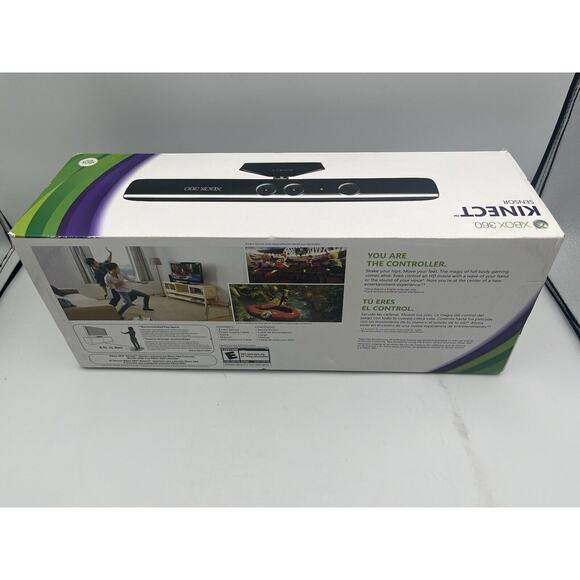 Microsoft Xbox 360 Kinect Sensor - CIB Complete Nice Box Tested - Picture 7 of 10